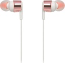 JBL T210 In-ear Handsfree με Βύσμα 3.5mm Ροζ Χρυσό