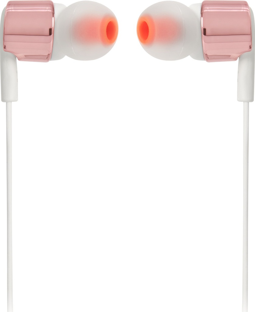 JBL T210 In-ear Handsfree με Βύσμα 3.5mm Ροζ Χρυσό