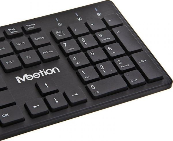 Meetion MT-WK841 Ασύρματο Πληκτρολόγιο 2.4G