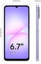 Samsung Galaxy A07 4G Dual Sim 6.7" 4GB/64GB IP54 Violet