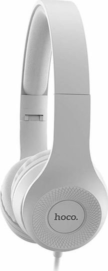 Hoco W21 Graceful Charm Ενσύρματα On Ear Ακουστικά Γκρι