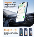 Θήκη Back Cover Electro Magsafe Ημιδιαφανή Apple iPhone 17 Pro Max 5G 6,9" Σκούρο - Μπλε (Κλειστή Κάμερα)