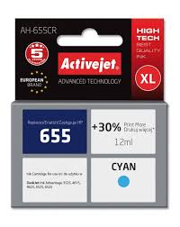 Active Jet Ink Hp HP 655 Cyan