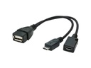 Gembird OTG Cable USB Micro AF- BM+(F) USB 2.0 OTG 15CM