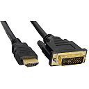 Akyga Cable DVI-D male - HDMI male 1.8m (AK-AV-11)