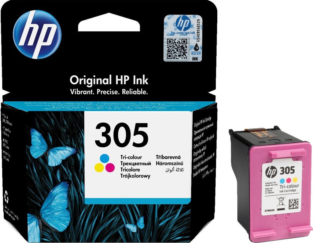 HP 305 Inkjet Tri-Colour (3YM60AE) (HP3YM60AE)