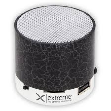 Extreme xp101k bluetooth speaker fm radio flash black