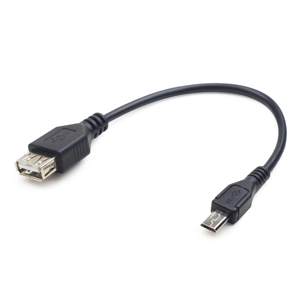 Gembird USB A - Micro-USB B, 0.15m USB cable USB 2.0 Black