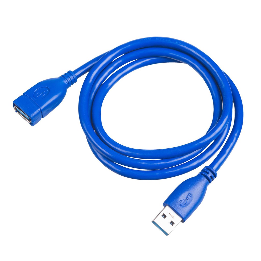 Akyga AK-USB-28 USB cable 1 m USB 3.2 Gen 1 (3.1 Gen 1) USB A Blue