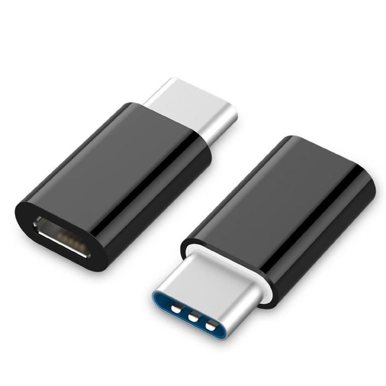 Gembird A-USB2-CMmF-01 USB Type-C Micro USB Black