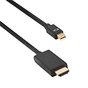 Καλώδιο mini HDMI DeTech, 1.5m black