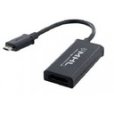 4World Adapter MHL (micro USB) [M] &gt; HDMI [F] + micro USB [F], smartphone to TV