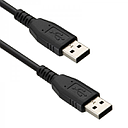 DeTech USB Cable USB-A male - USB-A male 3m