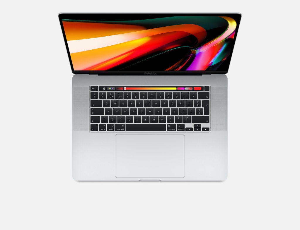 Apple MacBook Pro Silver Notebook 40.6 cm (16&quot;) 3072 x 1920 pixels 9th gen Intel® Core™ i7 16 GB DDR4-SDRAM 512 GB SSD AMD Radeon Pro 5300M Wi-Fi 5 (802.11ac) macOS Catalina