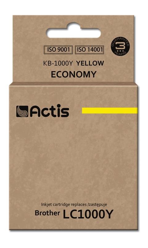 Actis KB-1000Y ink cartridge for Brother printer LC1000/LC970 Yellow