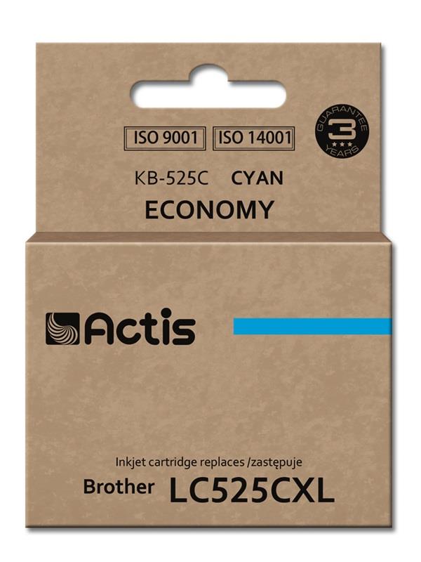 Actis KB-525C ink cartridge for Brother printer (LC-525C comaptible)