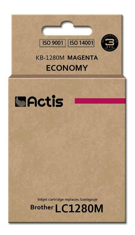 Actis KB-1280M ink cartridge for Brother printer (Brother LC-1280M replacement) standard