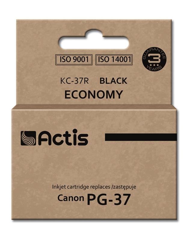 Actis KC-37R black ink cartridge for Canon (replaces Canon PG-37)