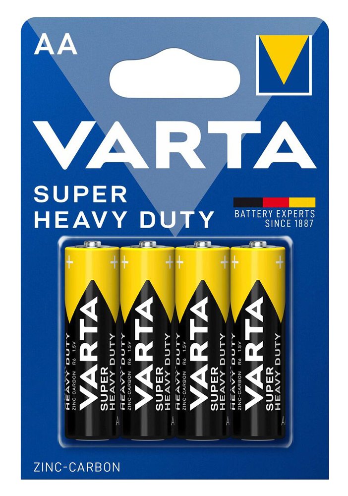 Varta Super Heavy Duty R6 ΑΑ (4τμχ)