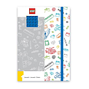 WH/Stockite notepad with blue brick LEGO