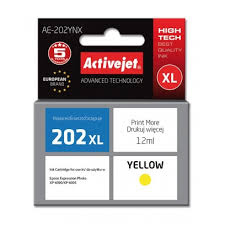 Activejet Ink Epson 202XL H44010,12 ml, yellow