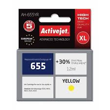 Active Jet Ink Hp HP 655 Yellow