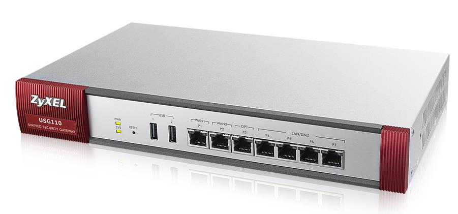 Zyxel USG110 hardware firewall