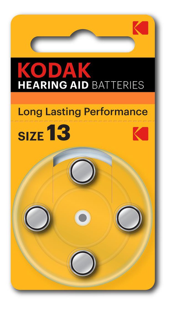 Kodak Hearing Aid 13 Single-use battery Zinc-Air