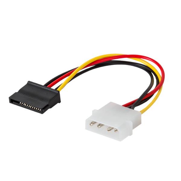 5901986042105SAVIO KABEL ZASILAJﾥCY MOLEX - SATA AK-10