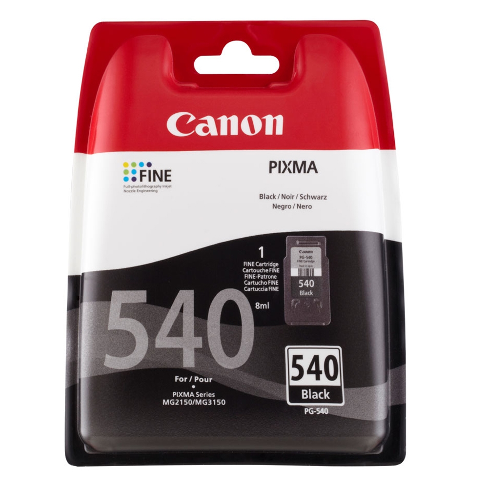 Canon PG-540 Inkjet Black (5225B005) (CANPG-540)