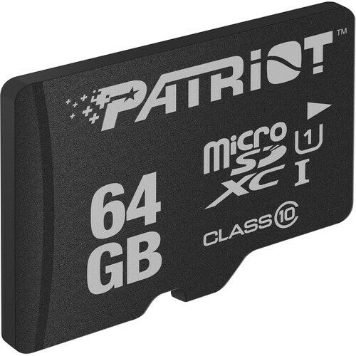 Patriot LX Series microSDHC 64GB Class 10 UHS-I