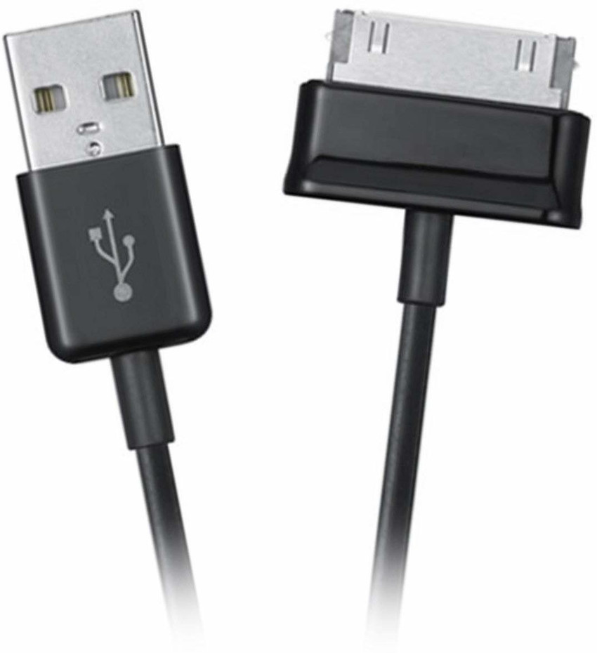 4World Cable USB 2.0 for Galaxy Tab transfer/charging 1.0m black