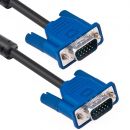 DeTech Cable VGA - VGA, 1.5m, Ferrite, Black - 18035