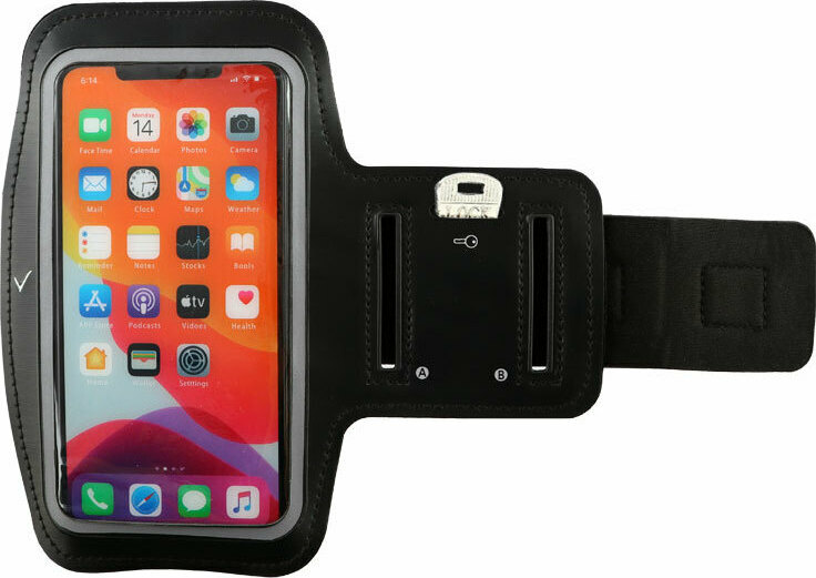 8268168 VOLTE-TEL ΘΗΚΗ SPORTS ARMBAND LUMINUS UNIVERSAL BIG SIZE 5.7&quot;-6.9&quot; 45x18cm BLACK