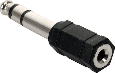 Powertech Μετατροπέας 6.3mm male σε 3.5mm female (CAB-J018)