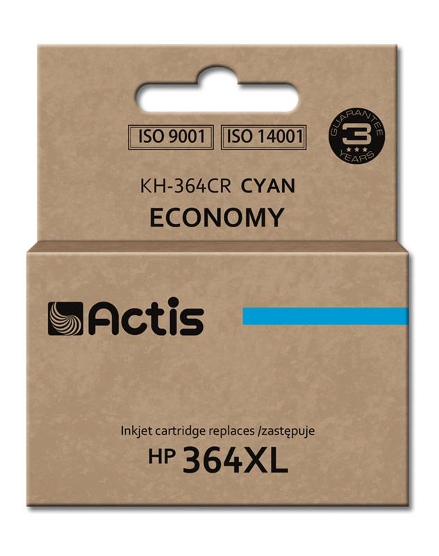 Actis KH-364CR cyan for HP (HP 364XL CB323EE replacement)
