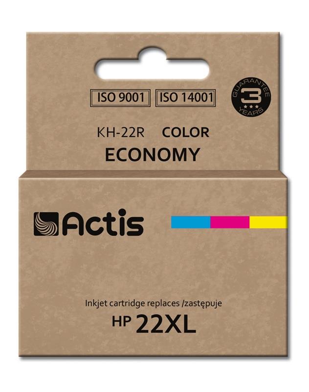 Actis KH-22R colour ink cartridge for HP printer (HP 22XL C9352A replacement)