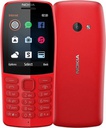 Nokia 210 Dual SIM Κινητό με Κουμπιά Κόκκινο