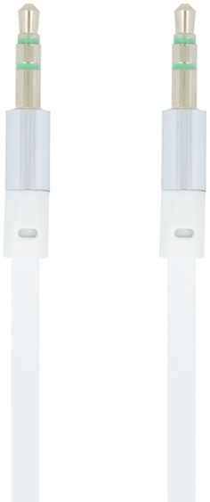FOREVER AUDIO JACK 3.5MM 1M CABLE WHITE