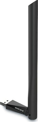 Mercusys AC650 High Gain Wireless Dual Band USB Adapter 200Mbps (MU6H) (MERMU6H)