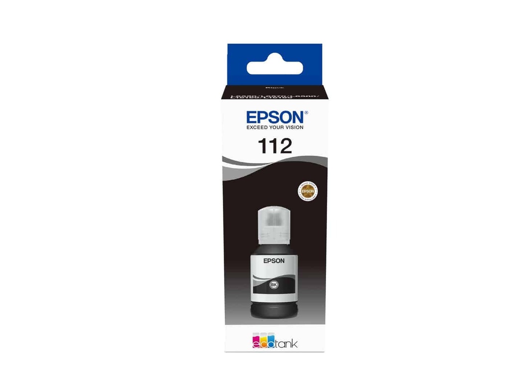Epson 112 Μελάνι Εκτυπωτή InkJet Μαύρο (C13T06C14A)