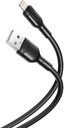 XO NB212 2.1A USB Καλώδιο Για Lightning Μαύρο