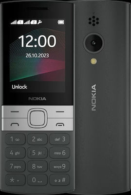 Nokia 150 2023 Dual SIM Κινητό Μαύρο