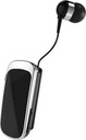 XO BE21 In-ear Bluetooth Handsfree Ακουστικό Πέτου Μαύρο