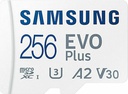 Samsung Evo Plus (2021) microSDXC 256GB Class 10 U3 V30 A2 UHS-I 