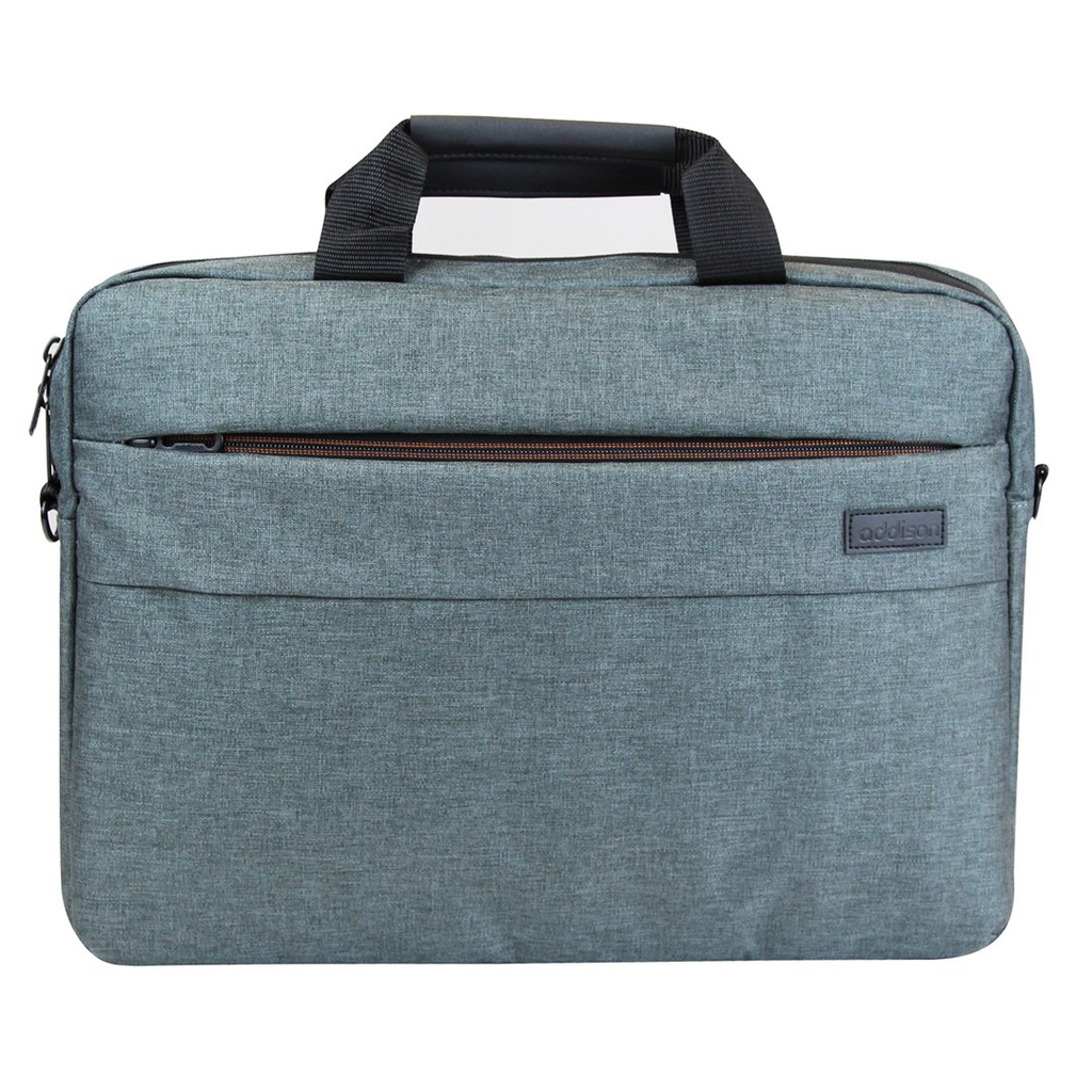 Addison 307015 notebook case 39.6 cm (15.6&quot;) Toploader bag Grey