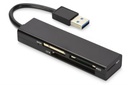 Ednet USB 3.0 MCR card reader USB 3.2 Gen 1 (3.1 Gen 1) Black