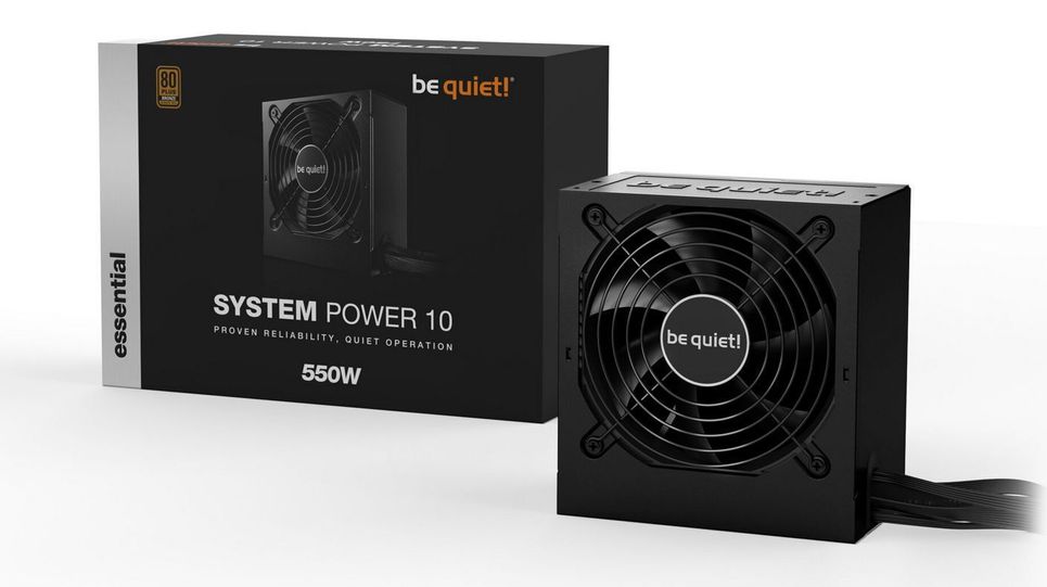 Be Quiet System Power 10 550W 80 Plus Bronze