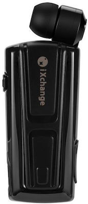 iXchange UA-31 In-ear Bluetooth Handsfree Ακουστικό Πέτου Μαύρο