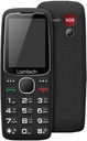 Lamtech Tiny L II Dual SIM Κινητό με Μεγάλα Κουμπιά Μαύρο